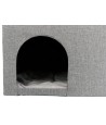 Trixie Kattenhuis Kimy Grijs 70X40X40 CM
