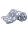 Trixie Hondendeken Kenny Fleece Bot / Pootjes Blauw 75X50 CM
