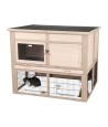 Trixie Natura Konijnenhok Xl Met Isolatie Grijs 120X94X98 CM