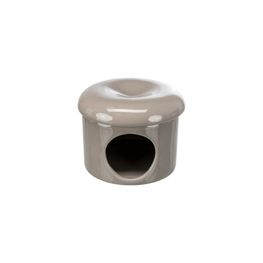 Trixie Speelhuis Muizen Met Deksel Keramiek Taupe 16X16X12 CM 3 ST
