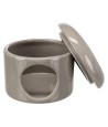 Trixie Speelhuis Muizen Met Deksel Keramiek Taupe 16X16X12 CM 3 ST