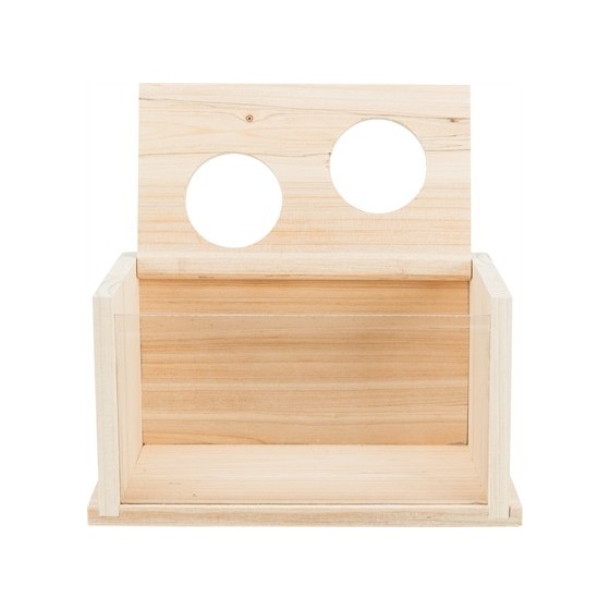 Trixie Zandbad Voor Muizen / Hamsters Hout 20X12X12 CM