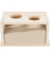 Trixie Zandbad Voor Muizen / Hamsters Hout 20X12X12 CM