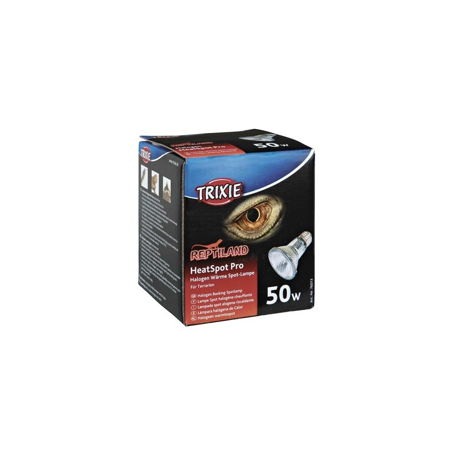 Trixie Reptiland Heatspot Pro Warmtelamp Halogeen 50 WATT 6,5X6,5X8,8 CM