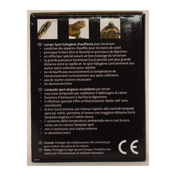 Trixie Reptiland Heatspot Pro Warmtelamp Halogeen 50 WATT 6,5X6,5X8,8 CM