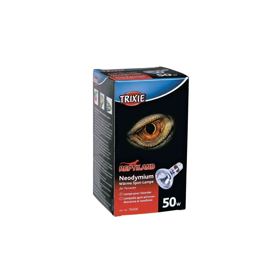 Trixie Reptiland Warmtelamp Neodymium 50 WATT 6,3X6,3X10 CM