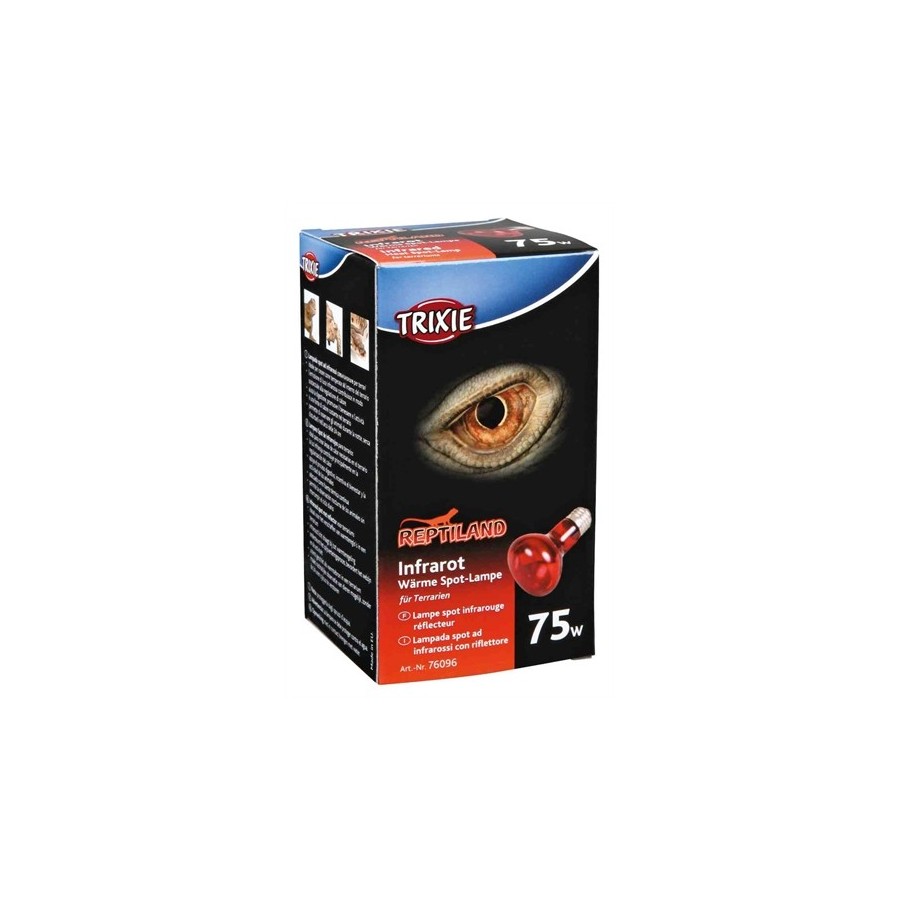 Trixie Reptiland Warmtelamp Infrarood 75 WATT 6,3X6,3X10 CM