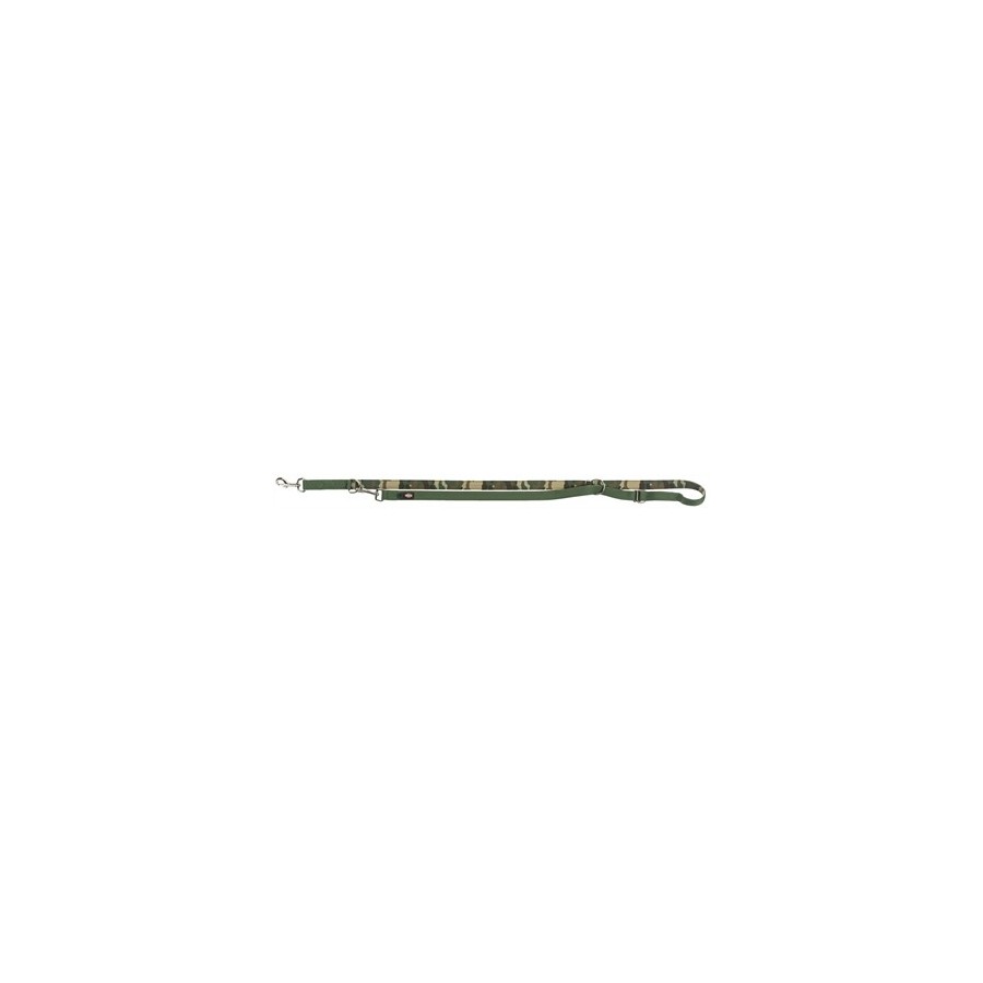 Trixie Hondenriem Mimetico Verstelbaar Premium Neopreen Camouflage 200X2,5 CM