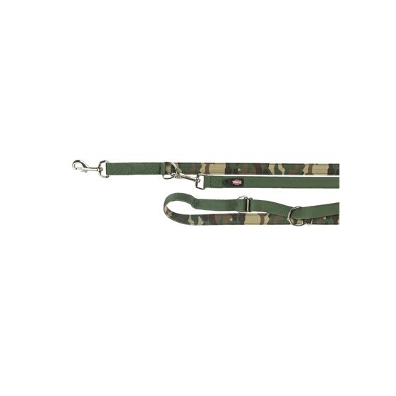 Trixie Hondenriem Mimetico Verstelbaar Premium Neopreen Camouflage 200X2,5 CM