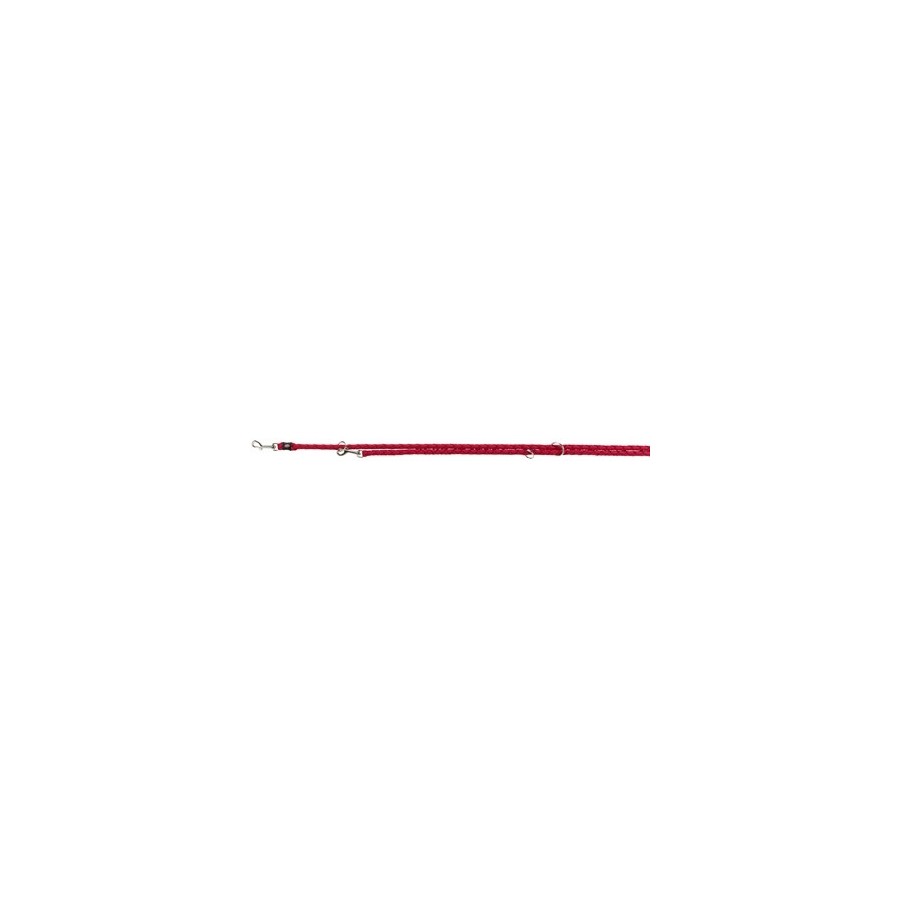 Trixie Hondenriem Cavo Verstelbaar Rood 200X1,8 CM