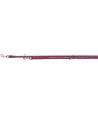 Trixie Hondenriem Cavo Verstelbaar Fuchsia / Grijs 200X1,8 CM