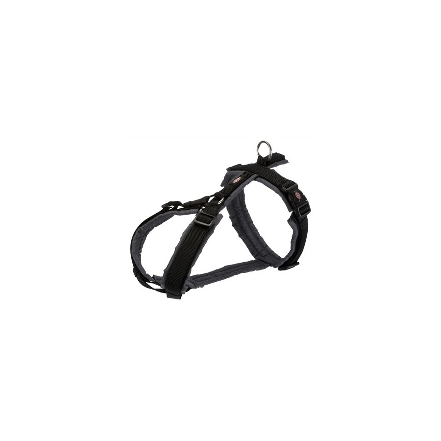 Trixie Hondentuig Premium Trekking Zwart / Grijs 80-97X2,5 CM
