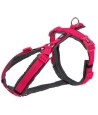 Trixie Hondentuig Premium Trekking Fuchsia / Grijs 62-74X2,5 CM
