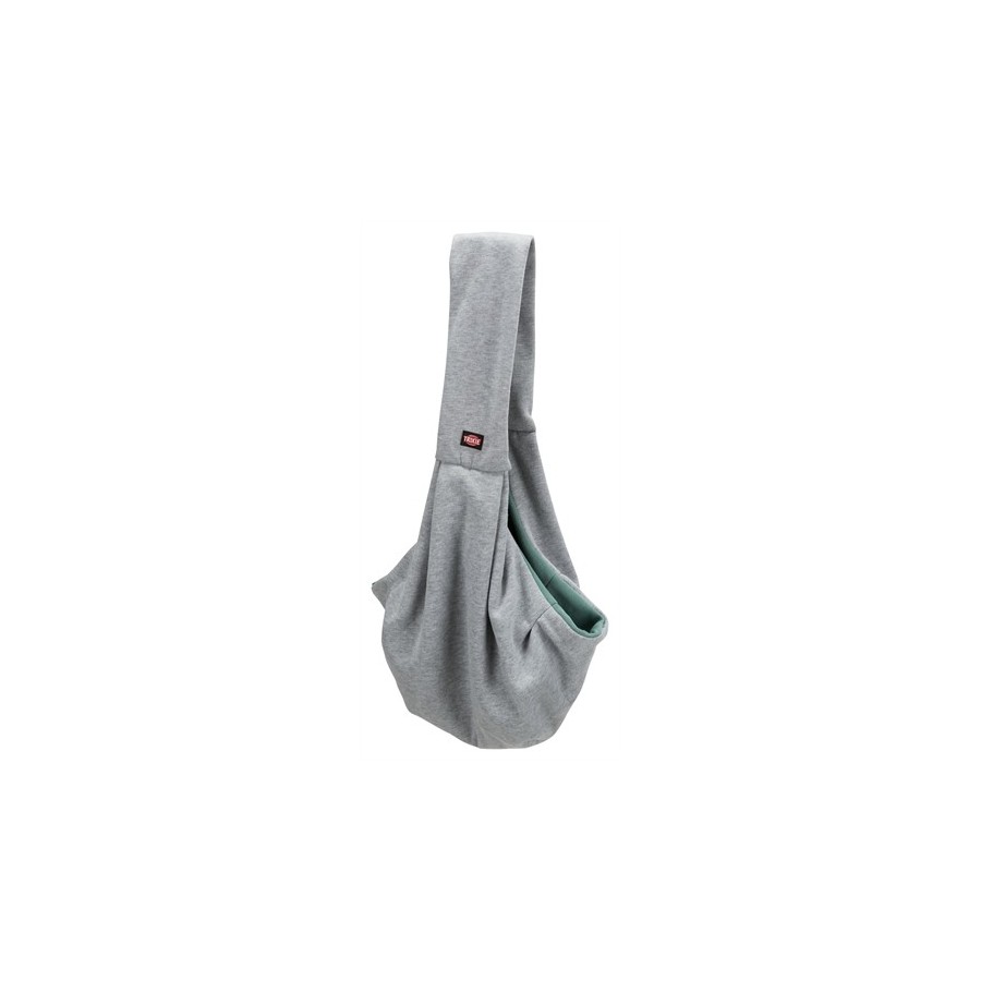 Trixie Junior Hondentas Buikdrager Lichtgrijs / Mintgroen 60X22X20 CM