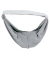Trixie Junior Hondentas Buikdrager Lichtgrijs / Mintgroen 60X22X20 CM