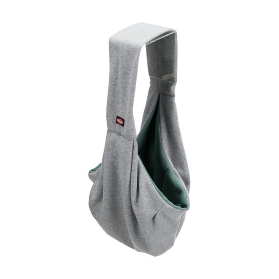 Trixie Junior Hondentas Buikdrager Lichtgrijs / Mintgroen 60X22X20 CM