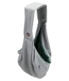 Trixie Junior Hondentas Buikdrager Lichtgrijs / Mintgroen 60X22X20 CM