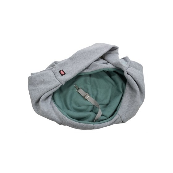 Trixie Junior Hondentas Buikdrager Lichtgrijs / Mintgroen 60X22X20 CM