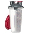 Trixie Waterfles / Voerfles Inclusief Reisbak Kunststof / Silicone 2X350 ML 11X11X23 CM