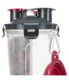 Trixie Waterfles / Voerfles Inclusief Reisbak Kunststof / Silicone 2X350 ML 11X11X23 CM