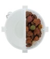 Trixie Waterfles / Voerfles Inclusief Reisbak Kunststof / Silicone 2X350 ML 11X11X23 CM