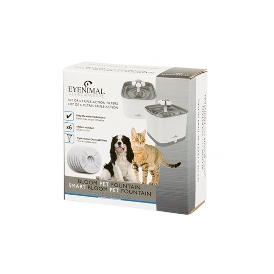 Eyenimal Filters Voor Bloom En Smart Bloom Drinkfontein 6 ST