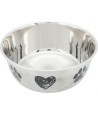 Trixie - Voerbak Hond Hart. 2lt, 20cm, 4 stuks