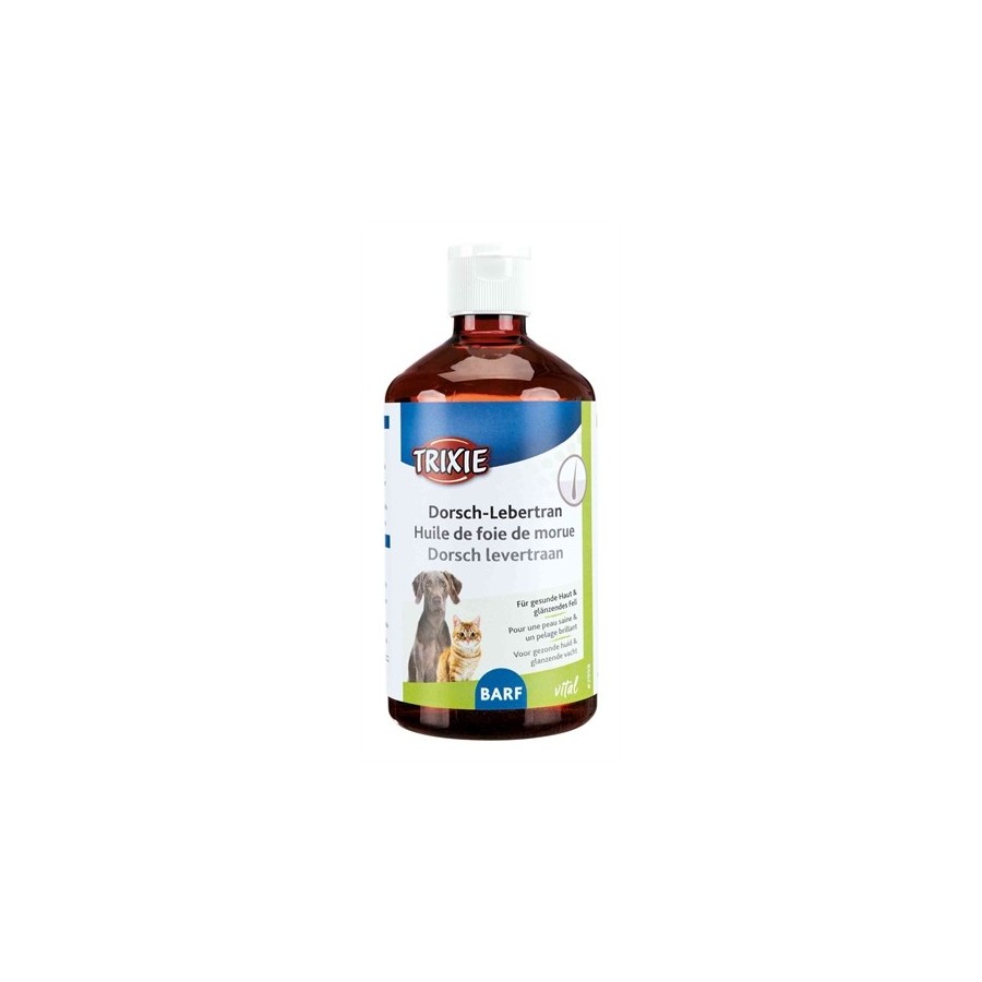 Trixie Dorslevertraan Hond / Kat 500 ML 3 ST
