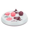 Trixie Cat Activity Flip Board Bes / Roze / Lichtgrijs 23X23 CM