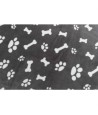 Trixie Hondendeken Kenny Fleece Bot / Pootjes Grijs 100X75 CM