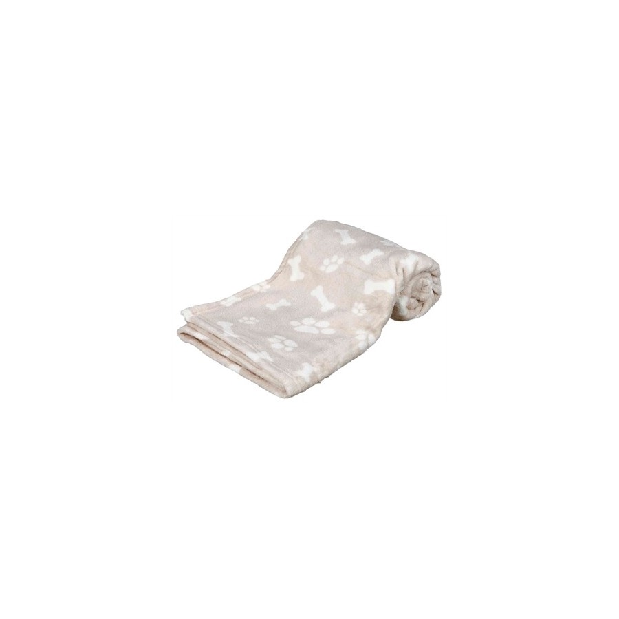 Trixie Hondendeken Kenny Fleece Bot / Pootjes Beige 75X50 CM