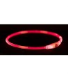 Trixie Lichtgevende Halsband Usb Flash Light Oplaadbaar Tpu Multi 65X0,8 CM
