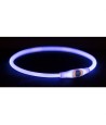 Trixie Lichtgevende Halsband Usb Flash Light Oplaadbaar Tpu Multi 65X0,8 CM