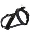 Trixie Hondentuig Premium Trekking Zwart / Grijs 62-74X2,5 CM