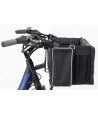 Trixie - Fietsmand Stuur, Nylon Zwart / Grijs