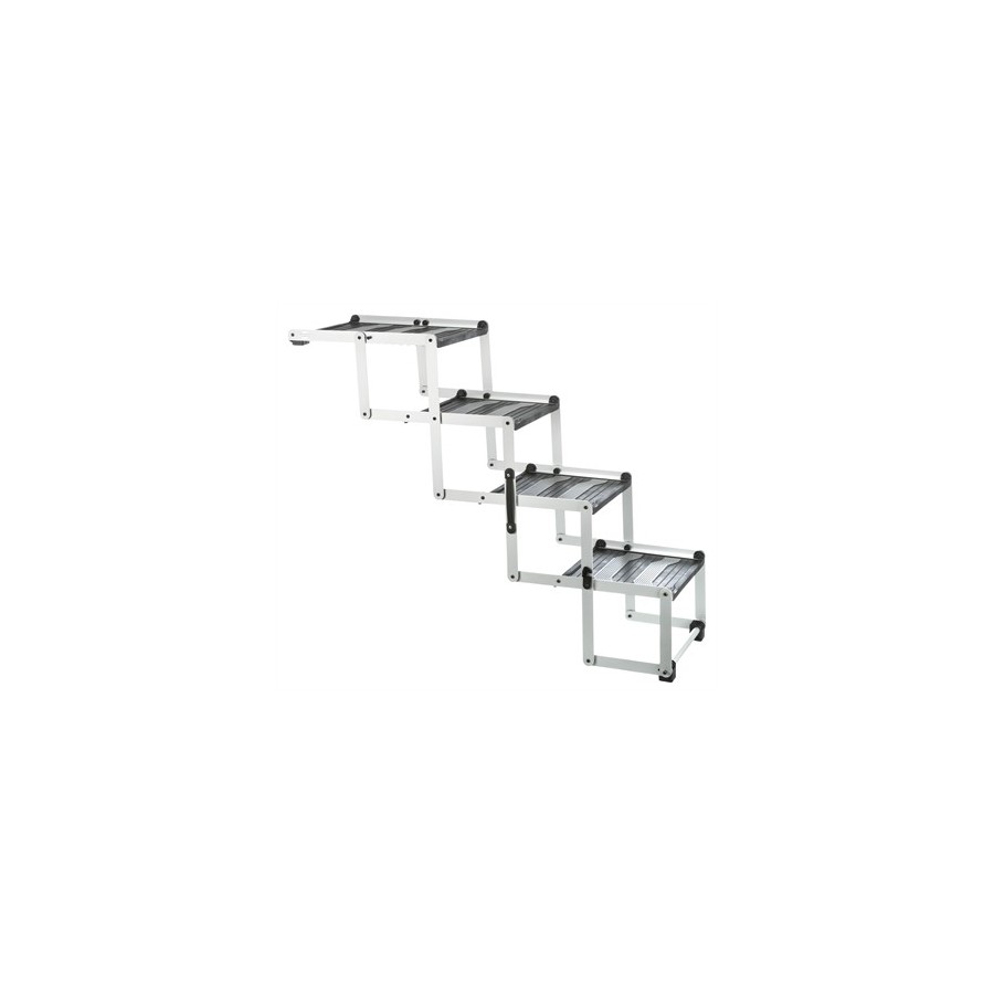 Trixie Vouwtrap 4-Delig Aluminium / Kunststof / Tpr Tot 75 Kg 160X37X70 CM