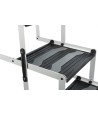 Trixie Vouwtrap 4-Delig Aluminium / Kunststof / Tpr Tot 75 Kg 160X37X70 CM