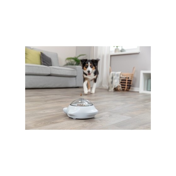 Trixie Snack Popper Grijs / Limoen 21X12X10 CM