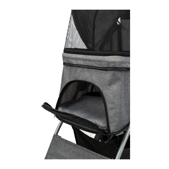 Trixie Hondenbuggy Grijs 47X80X100 CM TOT 15 KG