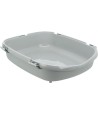 Trixie Kattenbak Primo Xxl Top Met Kap Grijs / Wit 71X56X47 CM