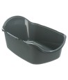 Trixie Be Eco Gerecycled Kattenbak Vico Met Kap Antraciet/Groen 56X40X40 CM