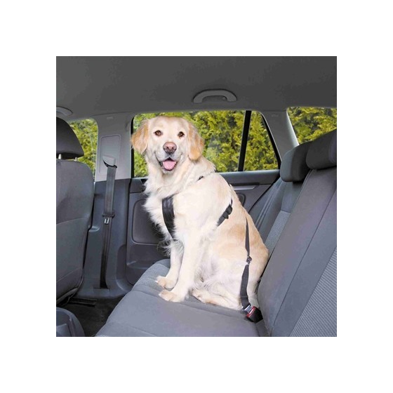 Trixie Hondentuig Auto Inclusief Gordel Zwart 20-50X1,5 CM