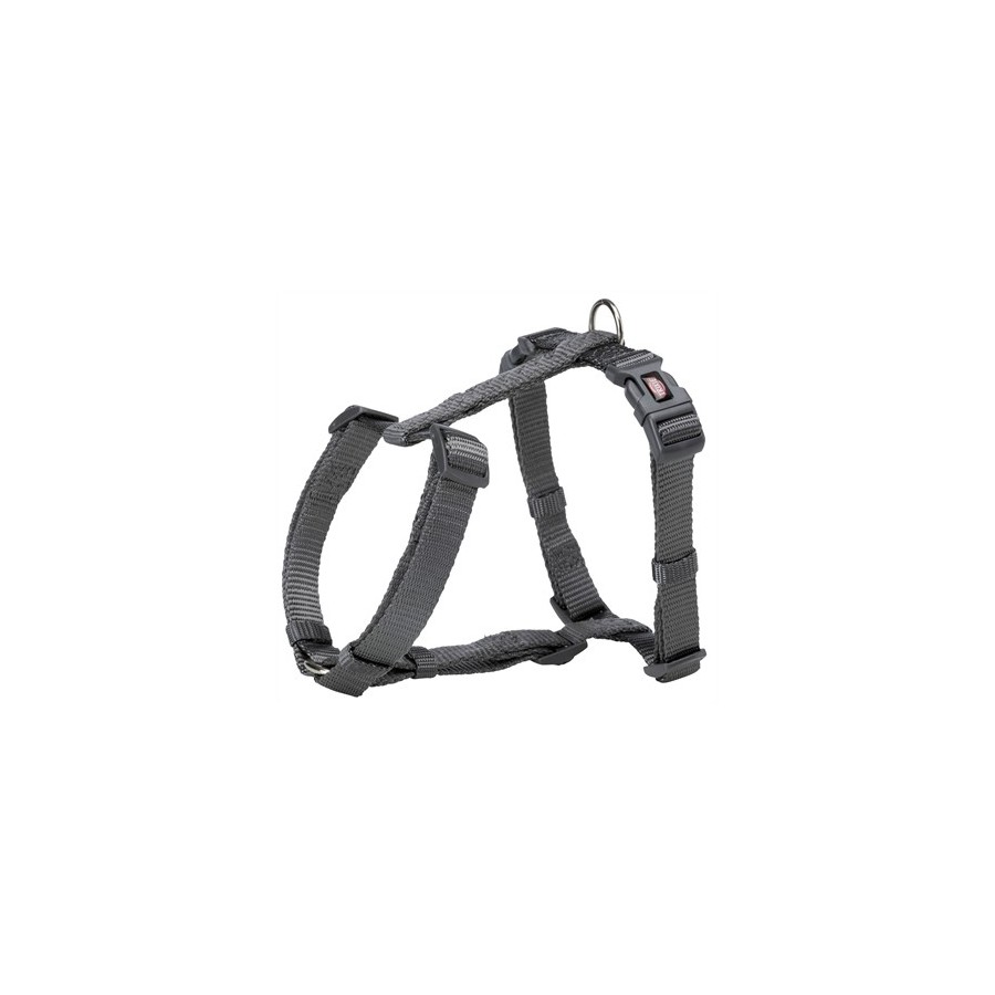 Trixie Hondentuig Premium H-Tuig Grijs 30-44X1 CM