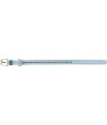 Trixie Halsband Hond Active Comfort Met Strass Steen Leer Lichtblauw 23-28X1,5 CM
