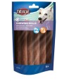 Trixie Denta Fun Rabbit Chewing Rolls 12 CM 6 ST 70 GR