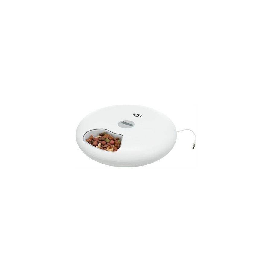 Trixie Voerautomaat Tx5+1 6 Maaltijden 180 Ml Wit 32X32X8 CM