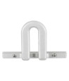 Trixie Inzetstuk Voor Hangslot Aluminium Vervoersbox Zilver 5X2X8 CM 2 ST