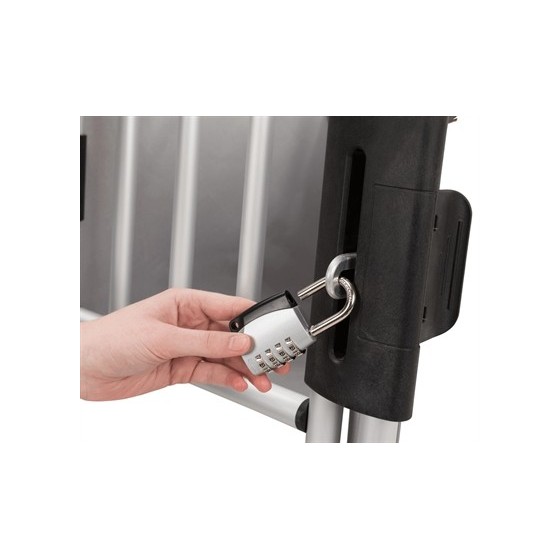 Trixie Inzetstuk Voor Hangslot Aluminium Vervoersbox Zilver 5X2X8 CM 2 ST