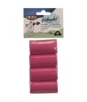 Trixie Hondenpoepzakjes Rozengeur Roze 4X20 ST