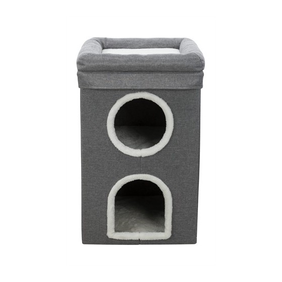 Trixie Krabpaal Cat Tower Saul Grijs 39X39X64 CM